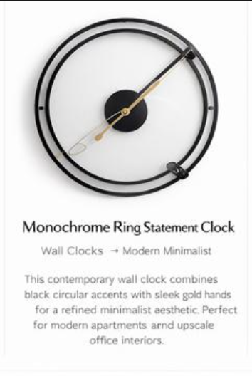 Luxury Wall Clock