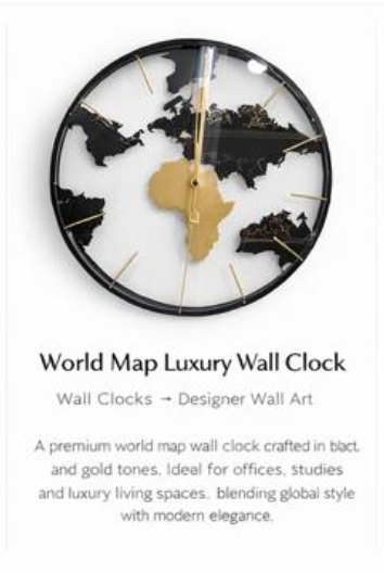 Luxury Wall Clock